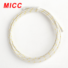 MICC K type thermocouple wire with fiberglass insulation high strength